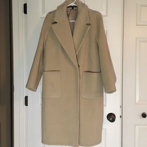 Topshop Boutique Melton Wool Coat